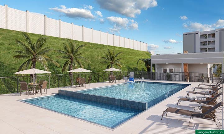 Piscina Solar dos Cajueiros MRV Cama&ccedil;ari