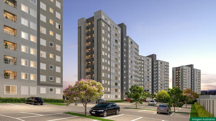 Fachada Residencial Lake Dali MRV Londrina