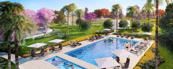Piscina Jardim dos Girass&oacute;is Urba Feira de Santana