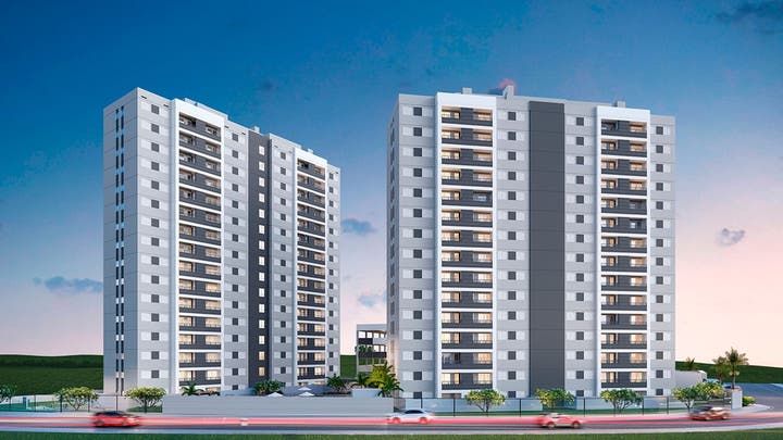 Fachada Parkside MRV Serra