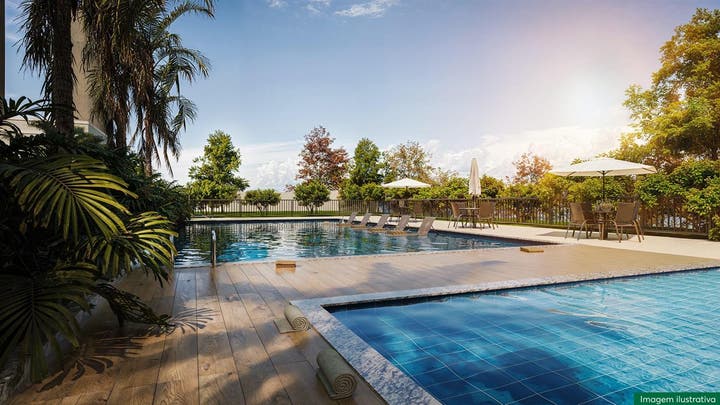 Piscina Residencial Monet MRV Duque de Caxias