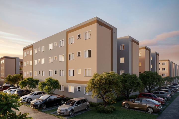 Fachada Pal&aacute;cio de Estocolmo MRV Ribeir&atilde;o Preto