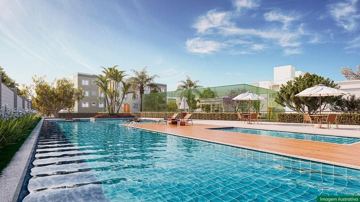 Piscina Gran Verona MRV Aparecida de Goi&acirc;nia