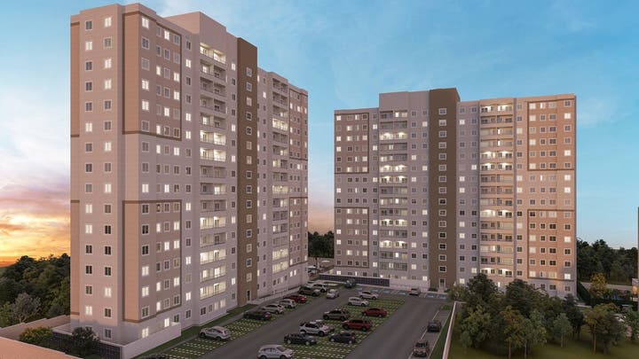 Fachada Parque dos Diamantes MRV Teresina