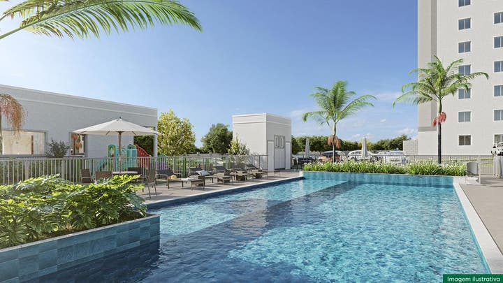 Piscina Vila Rubi MRV Teresina