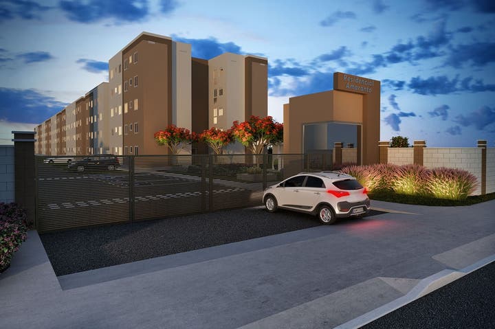Fachada Amaranto MRV Ara&ccedil;atuba
