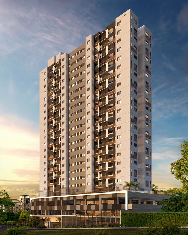 Fachada Sensia Botânico MRV Ribeirão Preto