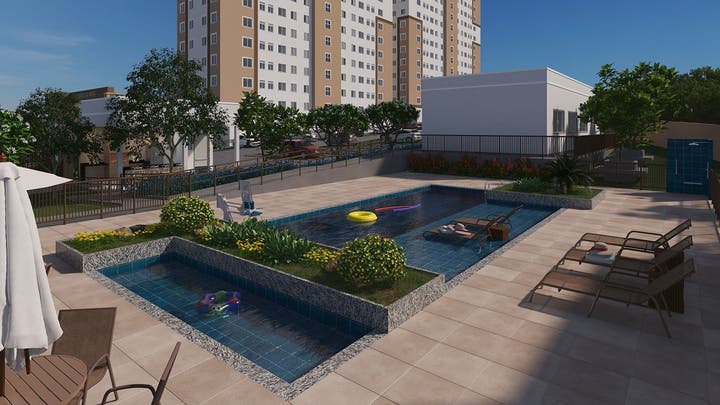 Piscina Canto da Mata MRV Campinas