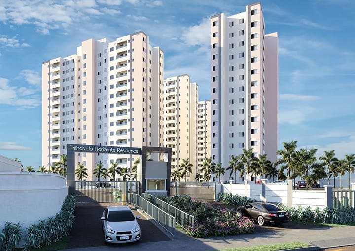 Fachada Trilhas do Horizonte MRV Uberl&acirc;ndia