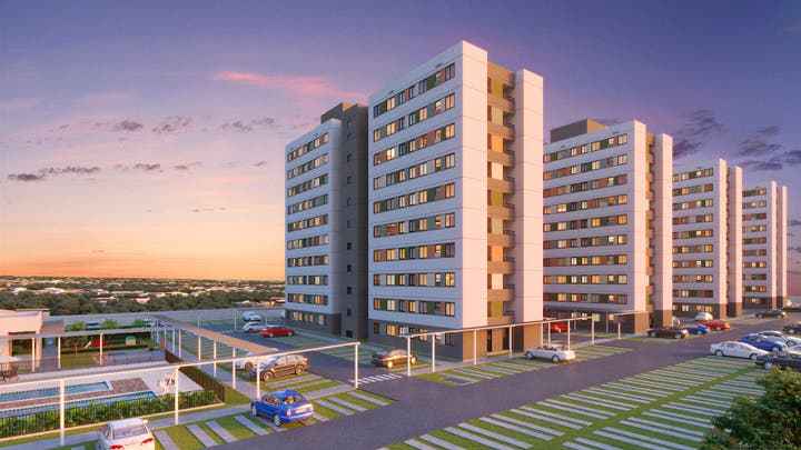 Fachada Castelo de Algarve MRV Campo Grande