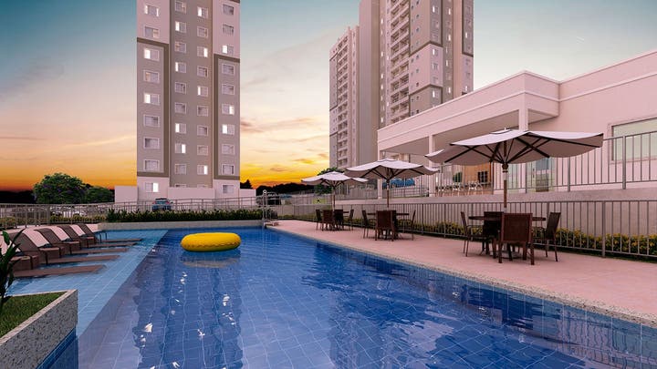 Piscina Jardim Verona MRV S&atilde;o Jos&eacute; do Rio Preto