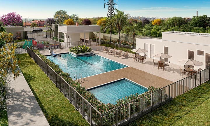 Piscina Monte das Colinas MRV S&atilde;o Carlos