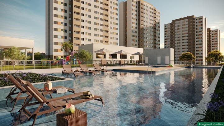 Piscina Residencial Lunare MRV Limeira