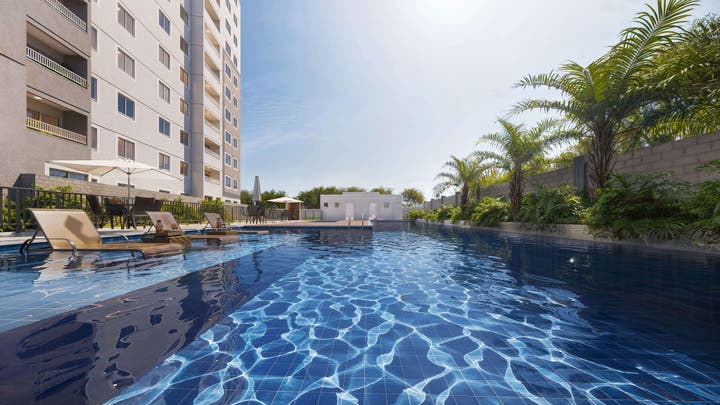 Piscina Encantos da Zona Norte MRV Rio de Janeiro