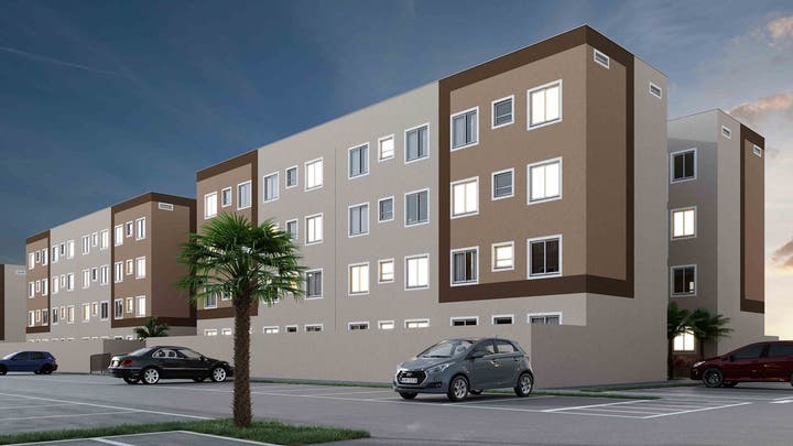 Fachada Residencial Conquista MRV Teresina