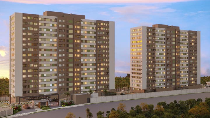 Fachada Ilha de Safira Maceió MRV