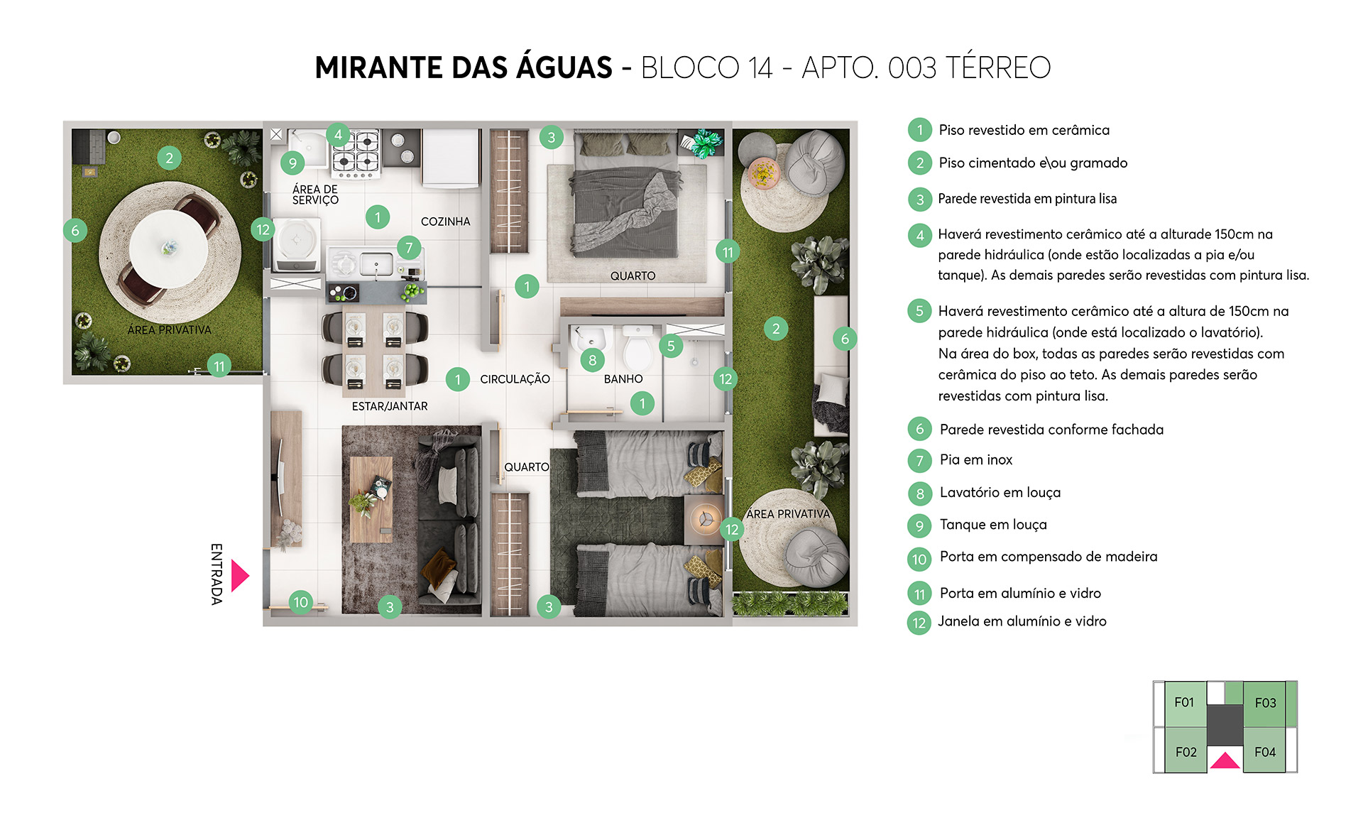 Planta Mirante das Águas MRV Maceió