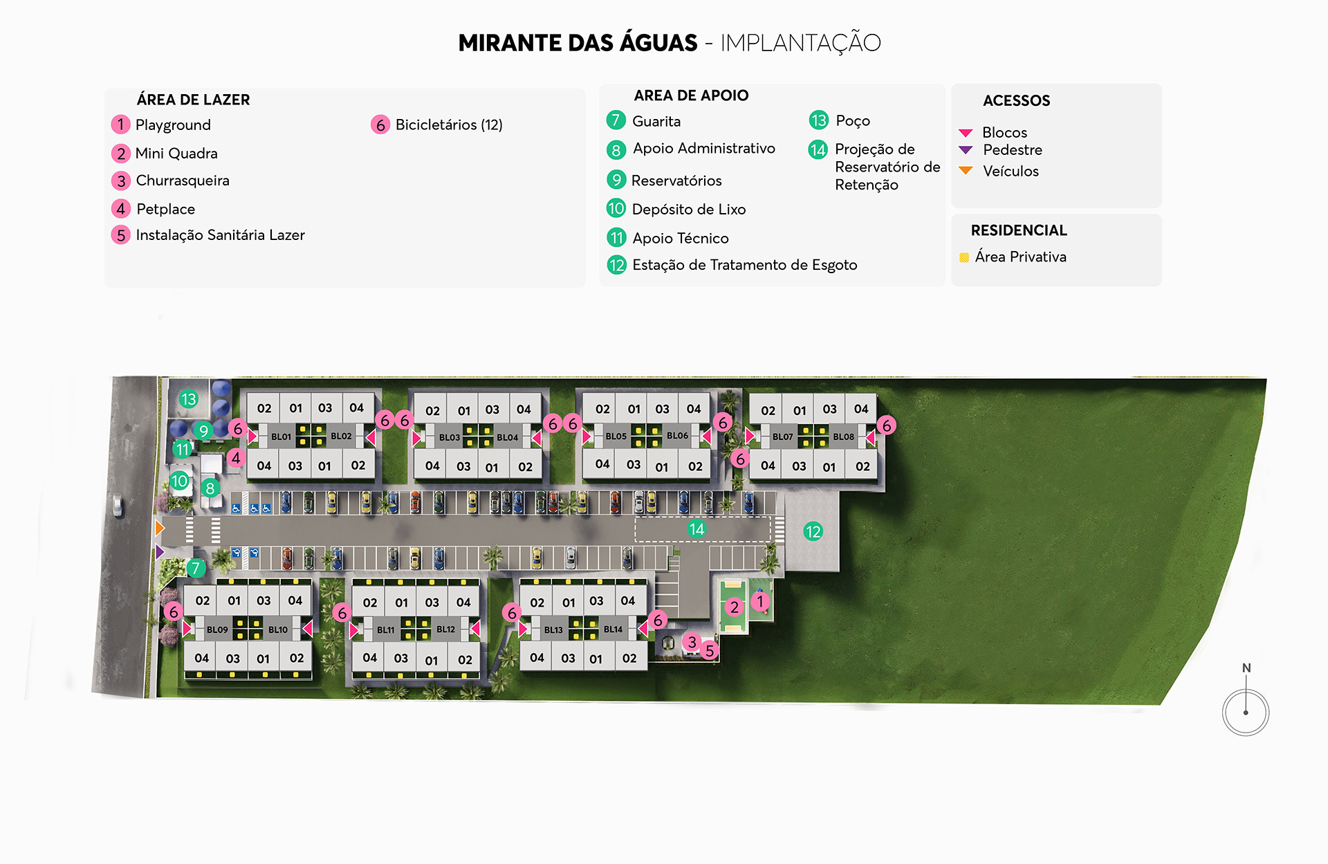Implantação Mirante das Águas MRV Maceió