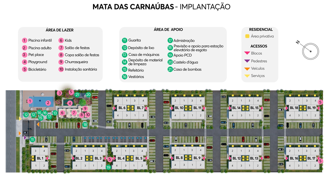 Planta Mata das Carnaúbas MRV Maceió