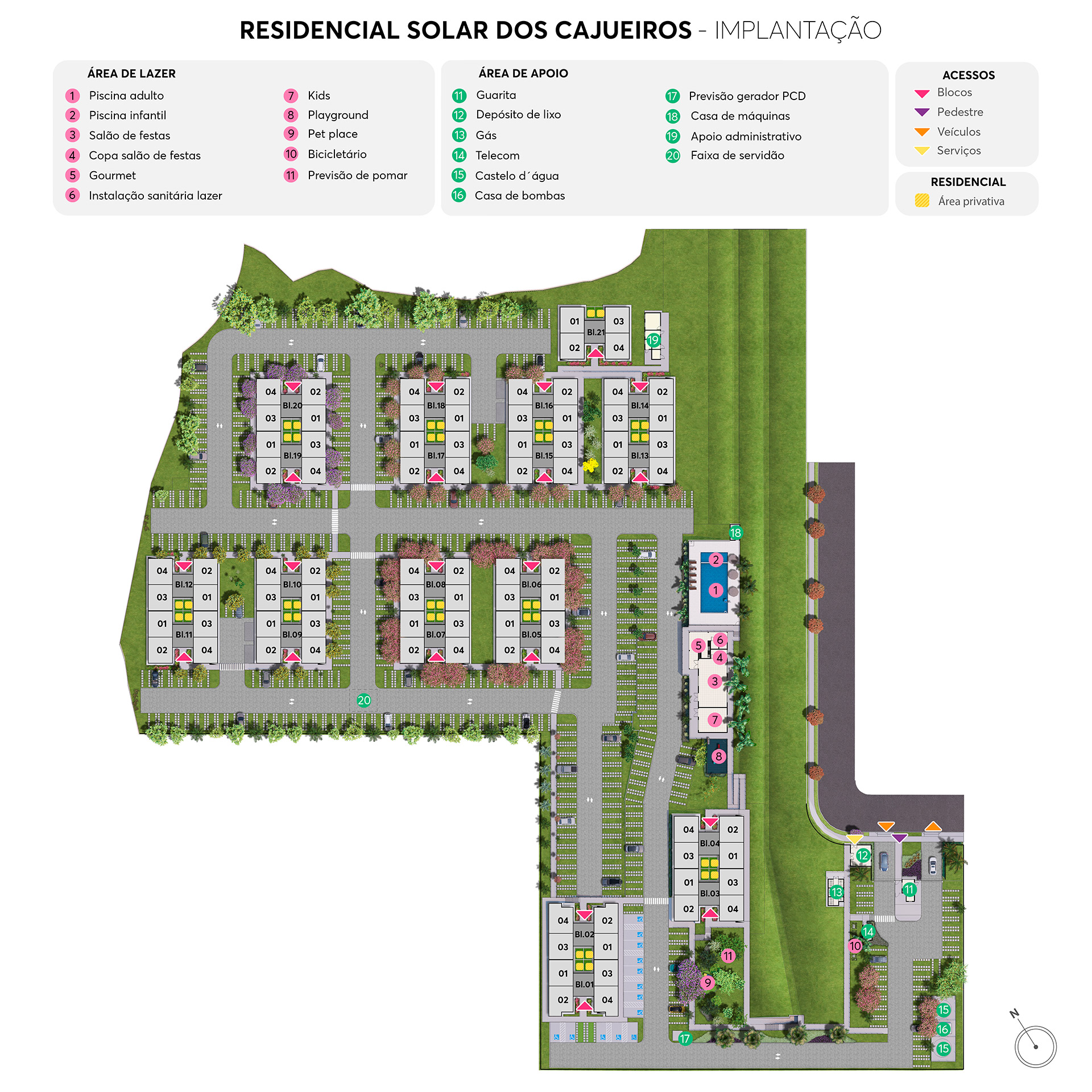 Implantação Solar dos Cajueiros MRV Camaçari