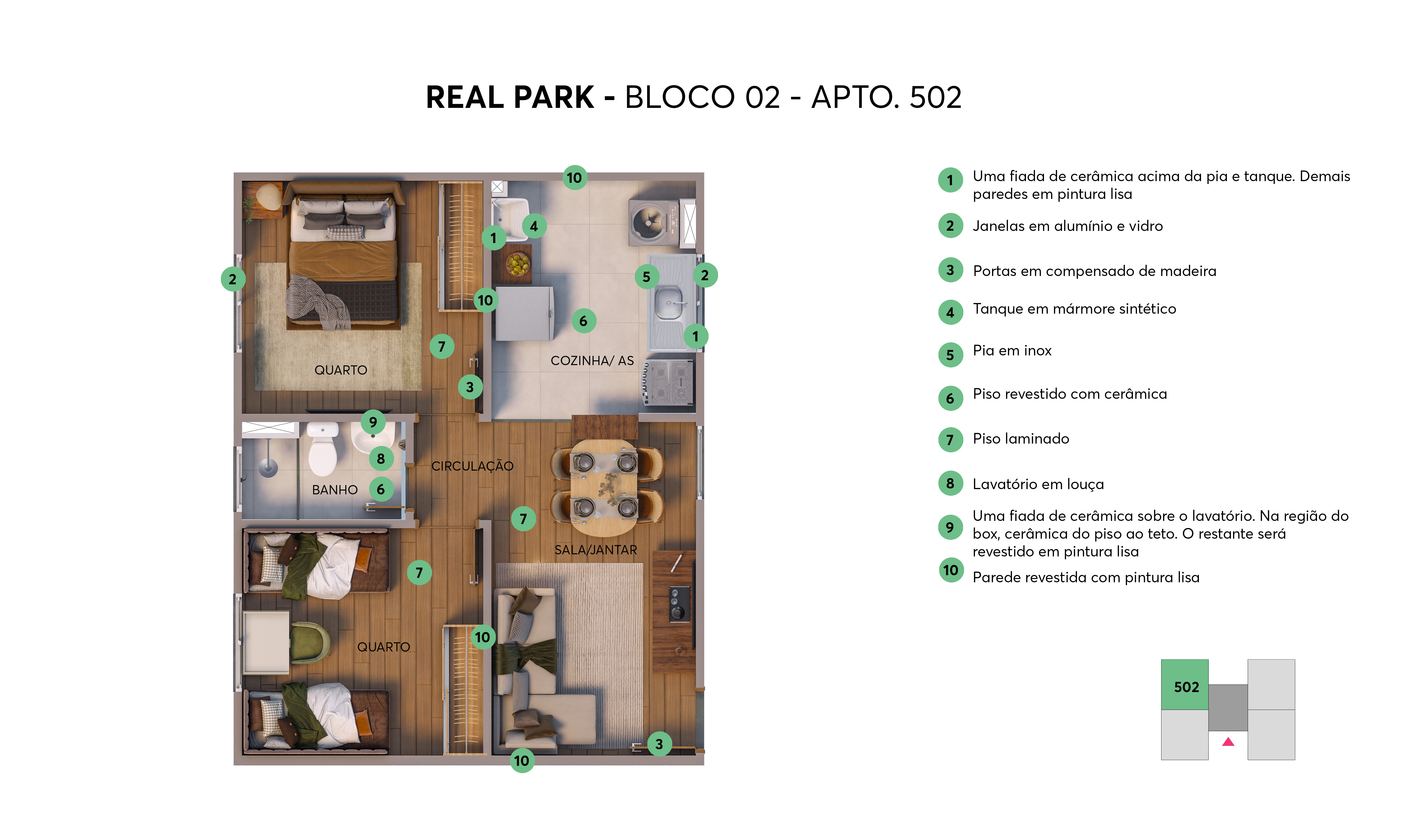 Planta Real Park MRV Salvador