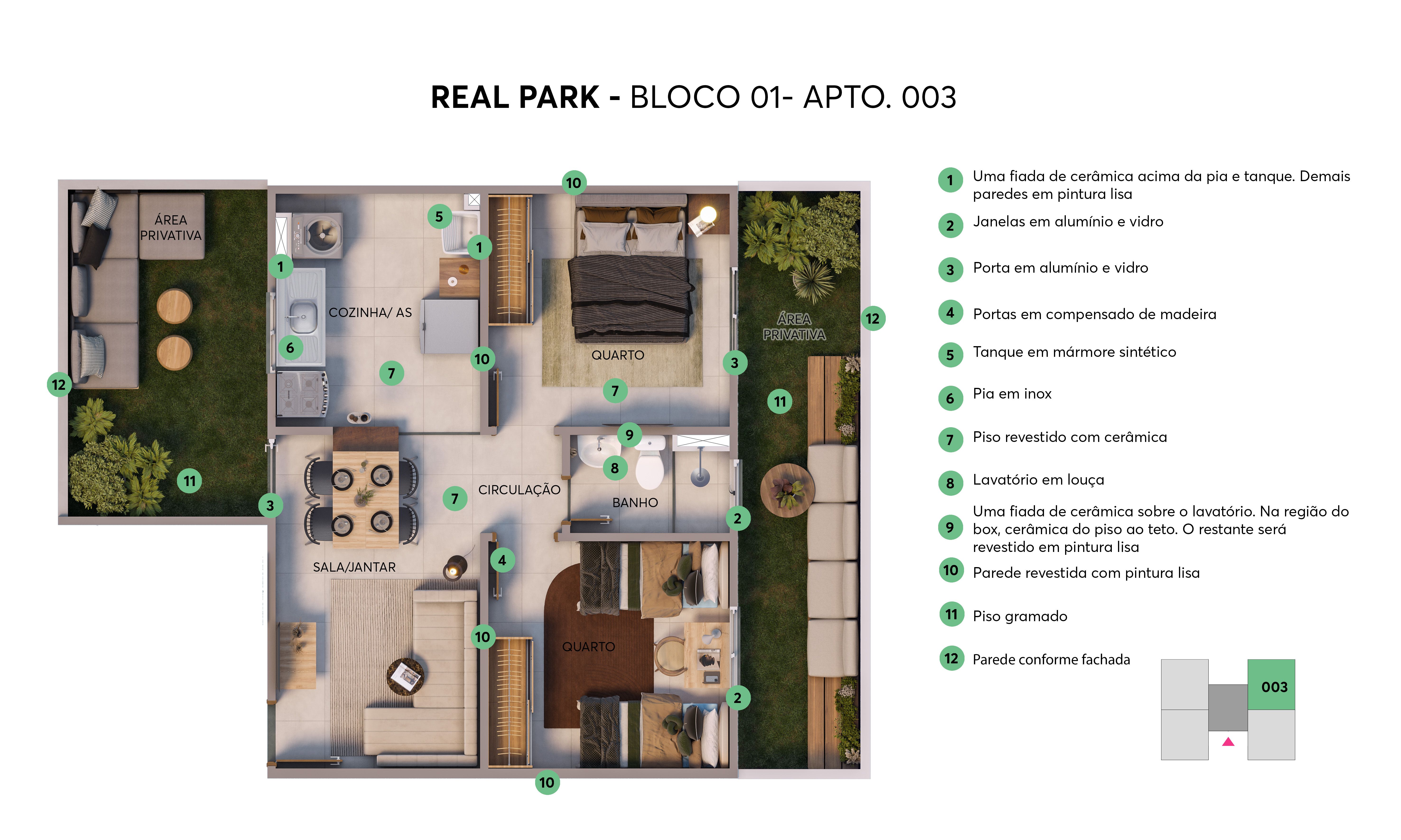 Planta Real Park MRV Salvador
