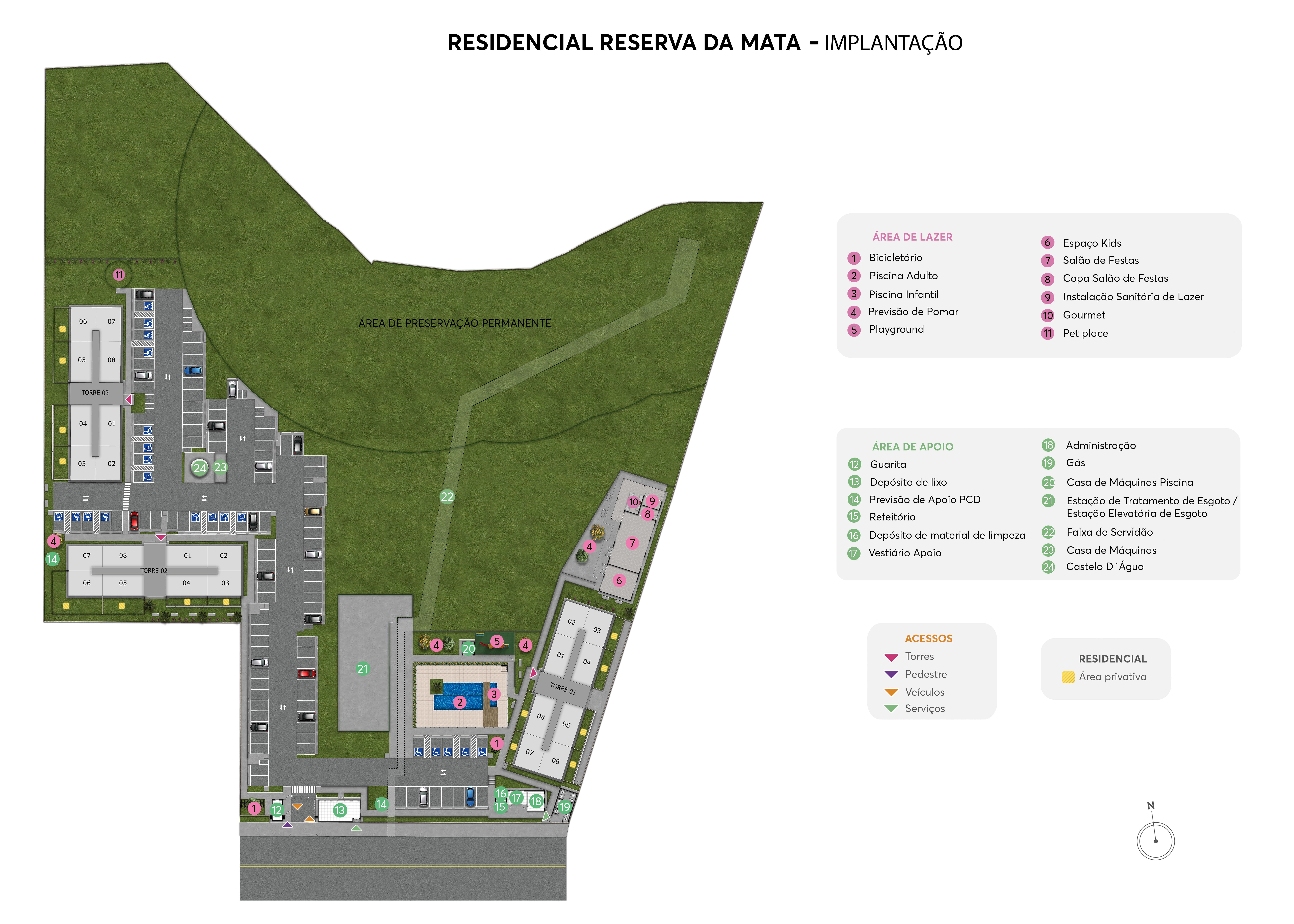 Implantação Reserva da Mata MRV Salvador