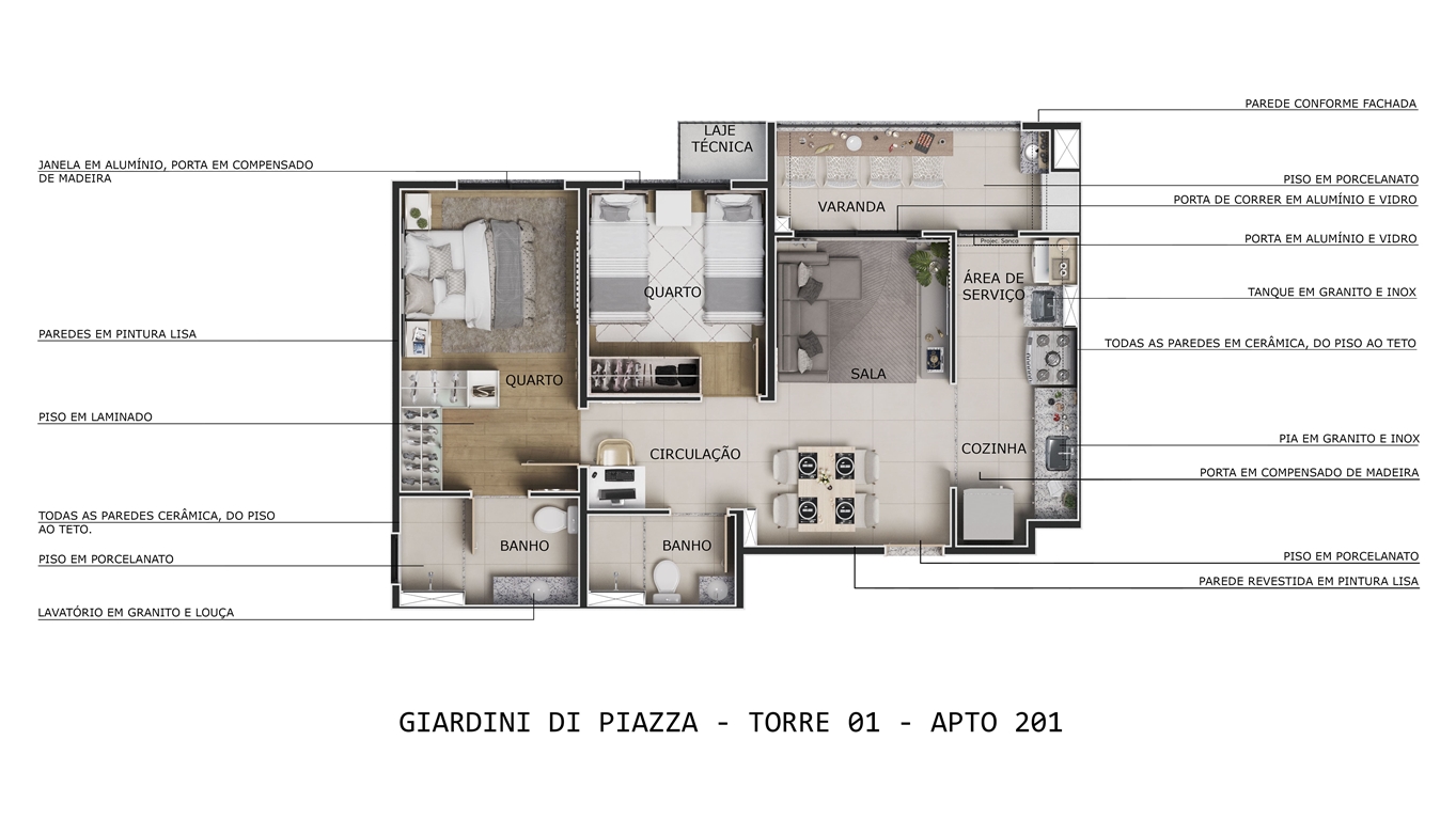 Planta Giardini Di Piazza MRV Gama