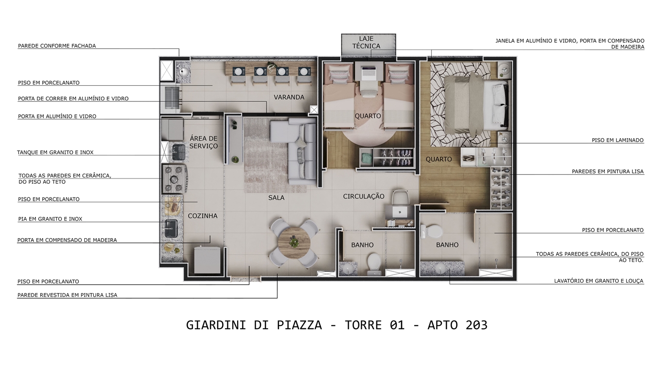 Planta Giardini Di Piazza MRV Gama