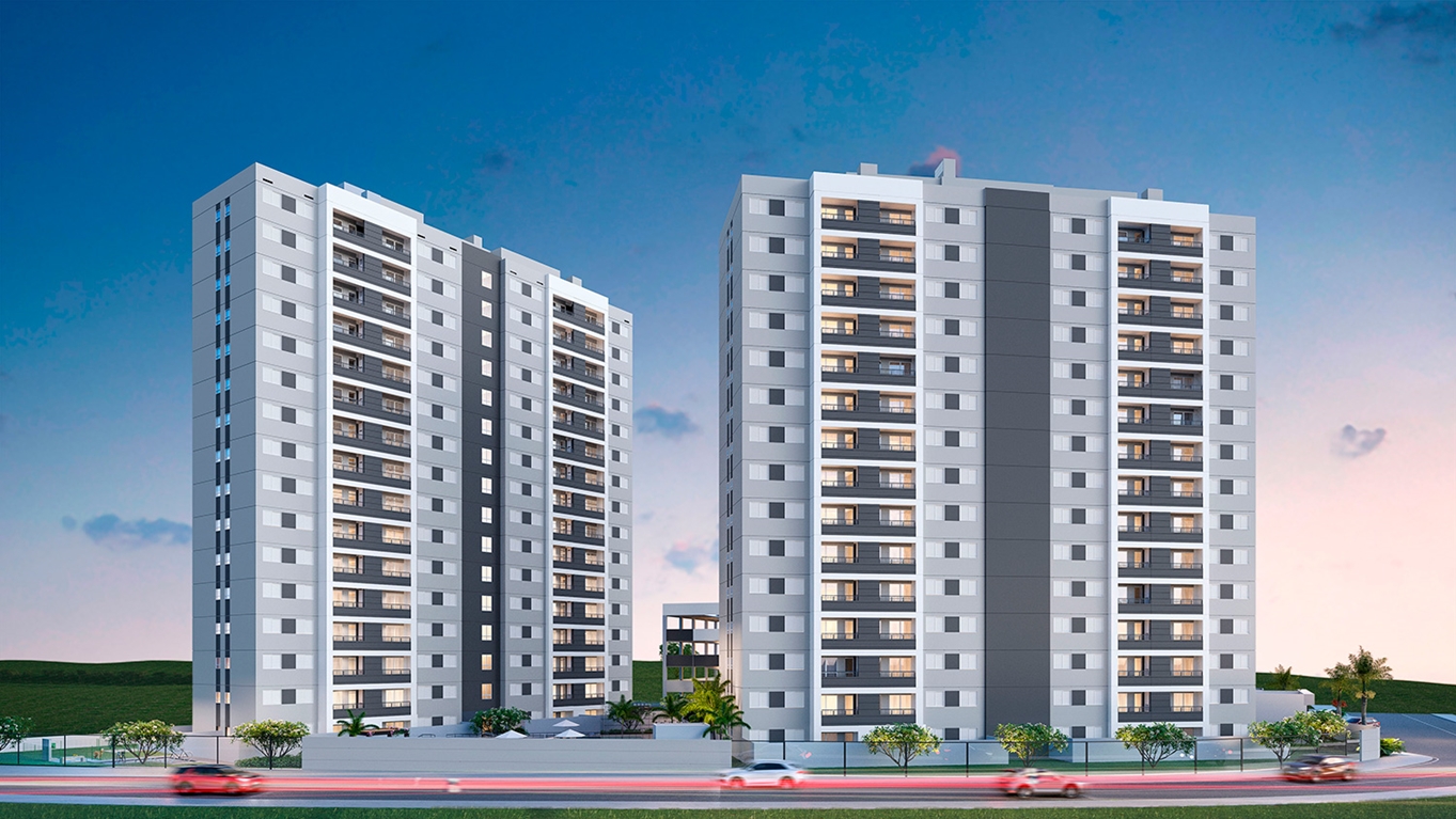Fachada Parkside MRV Serra