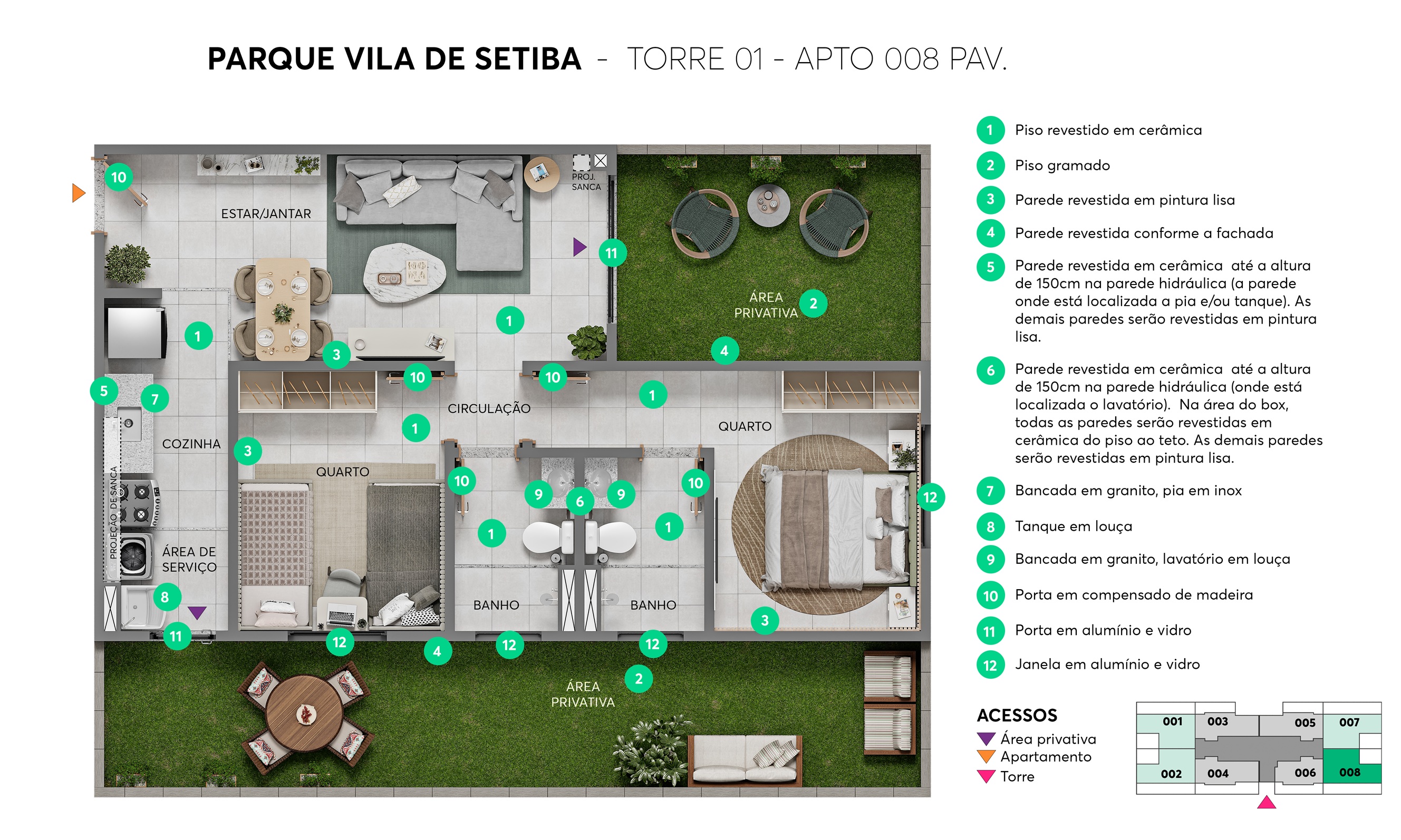 Planta Parque Vila de Setiba Serra MRV
