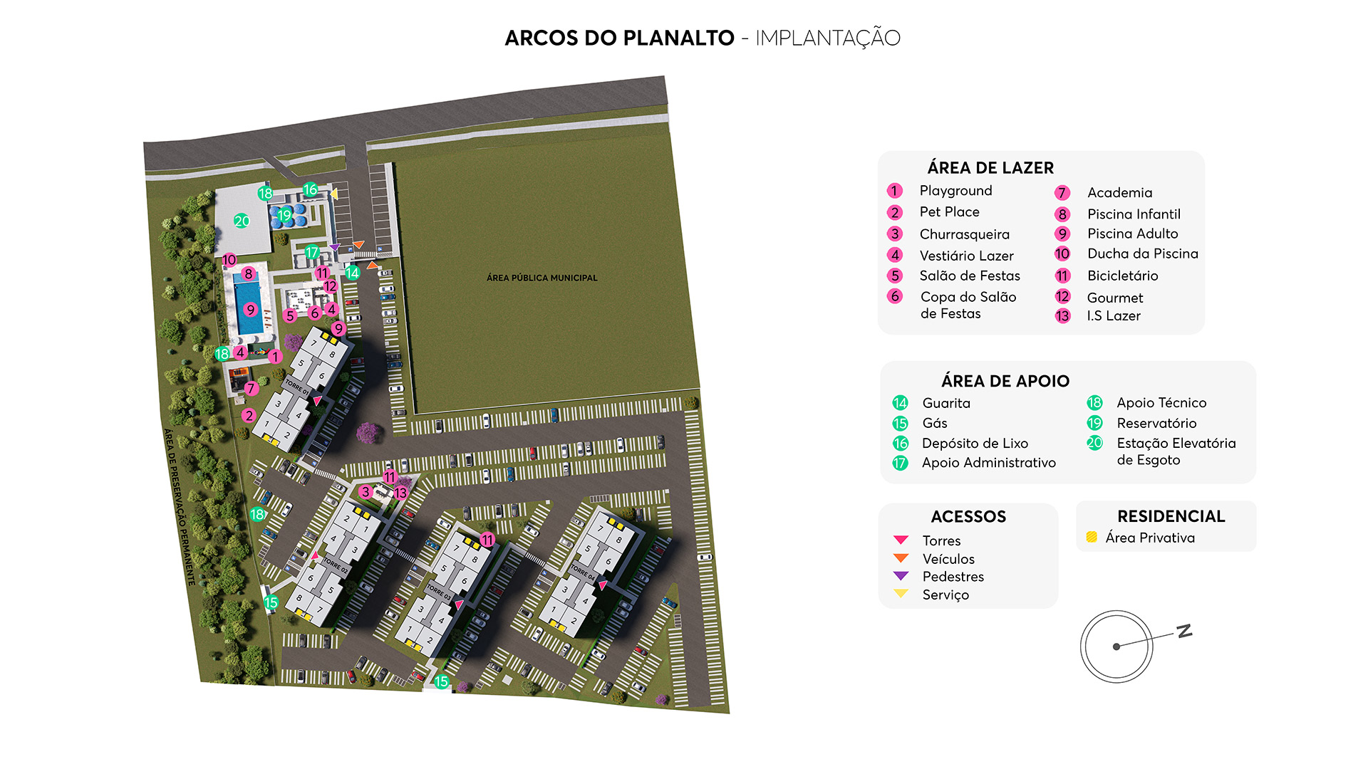 Implantação Arcos do Planalto MRV Anápolis