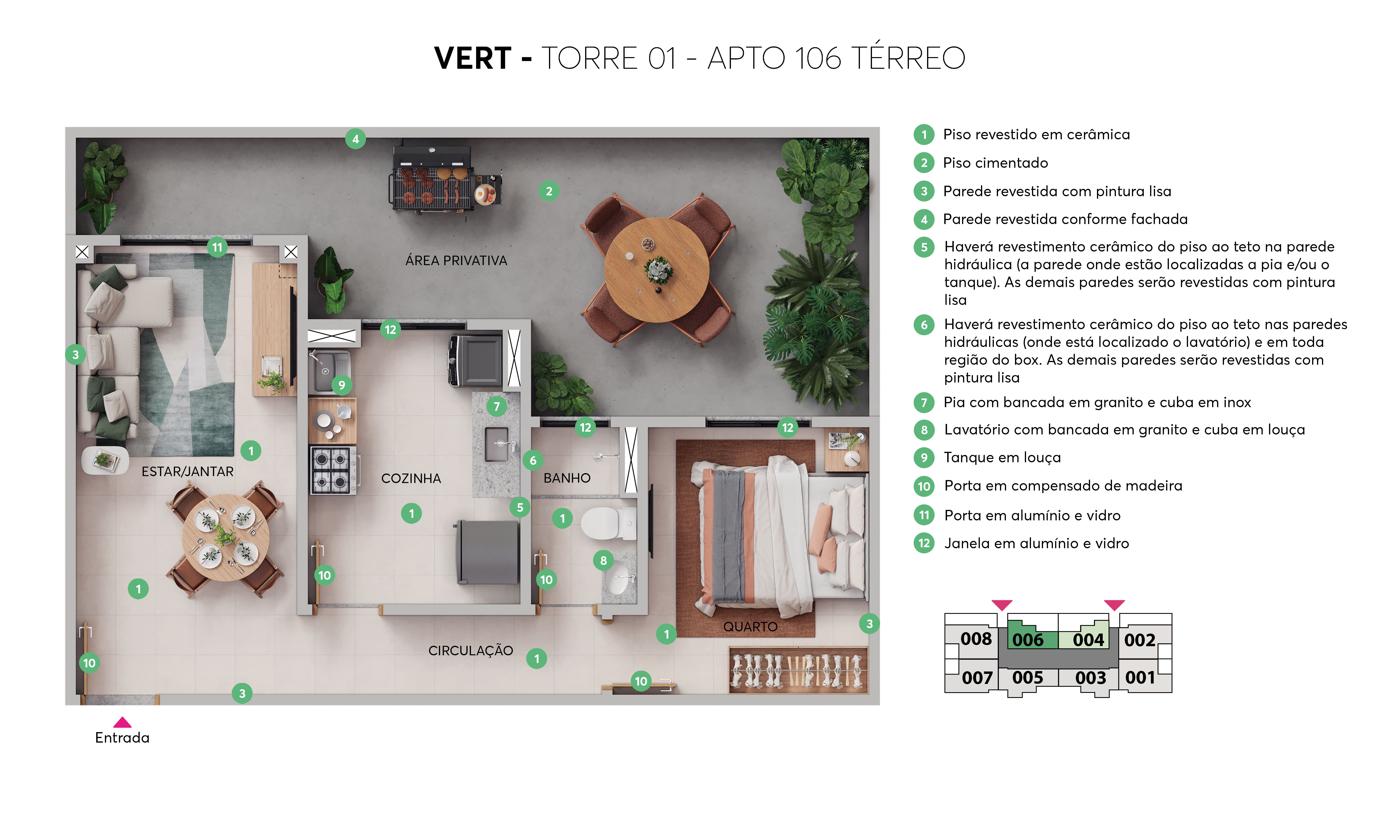 Planta Vert MRV Goiânia