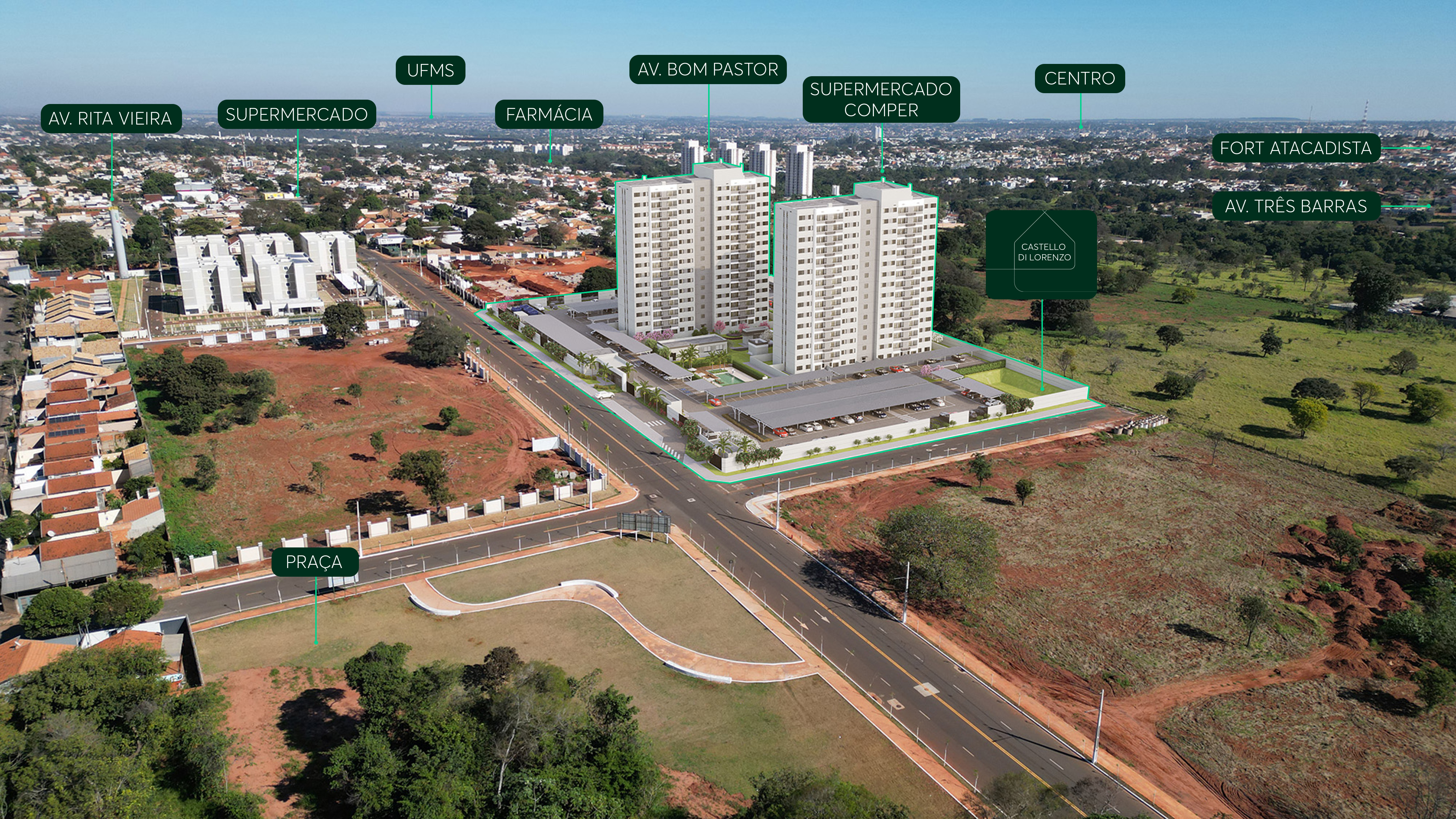 Inserção Castello di Lorenzo MRV Campo Grande Inserção Castello di Lorenzo MRV Campo Grande