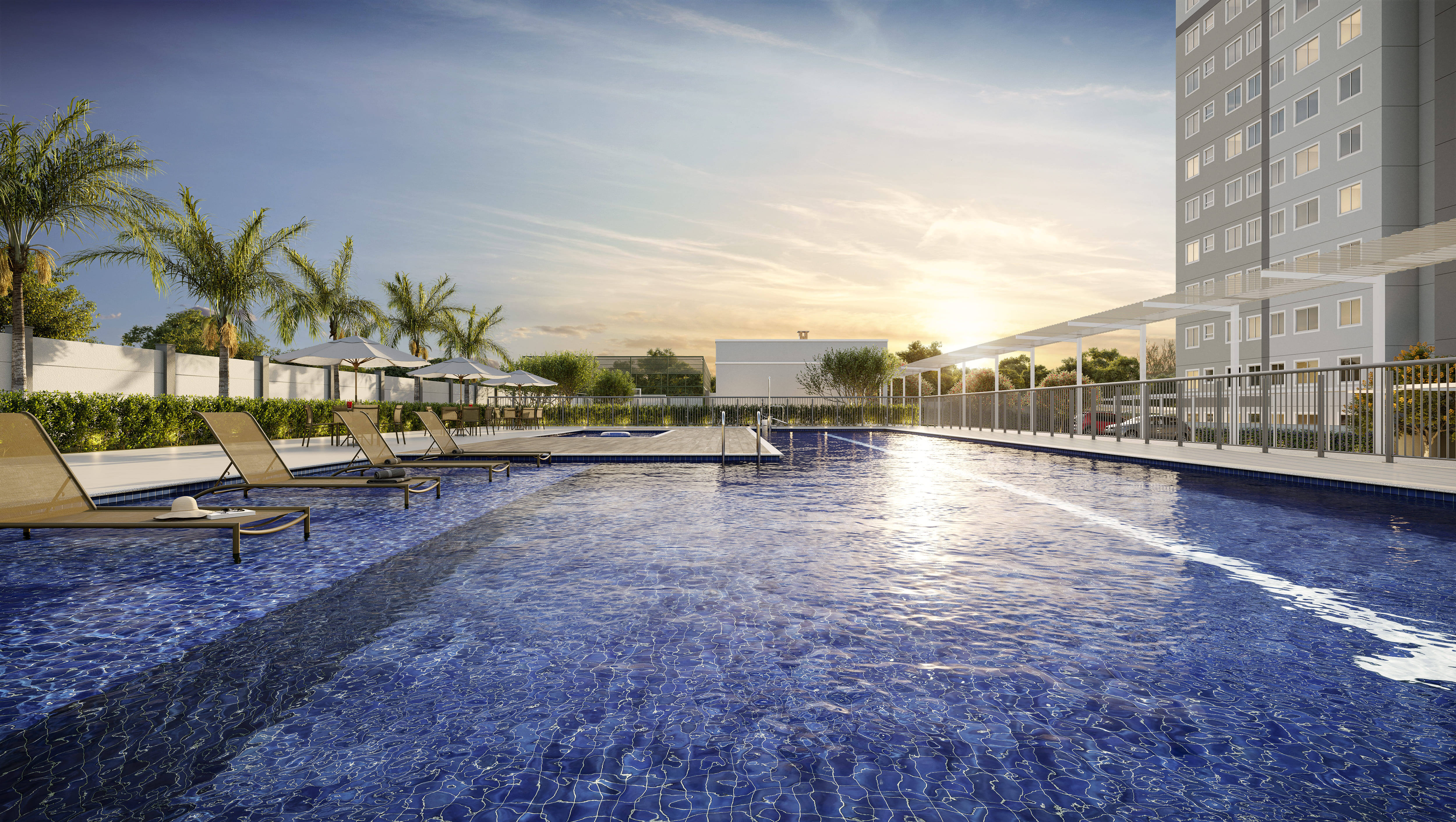 Piscina Castelo de Orleans MRV Campo Grande Piscina Castelo de Orleans MRV Campo Grande