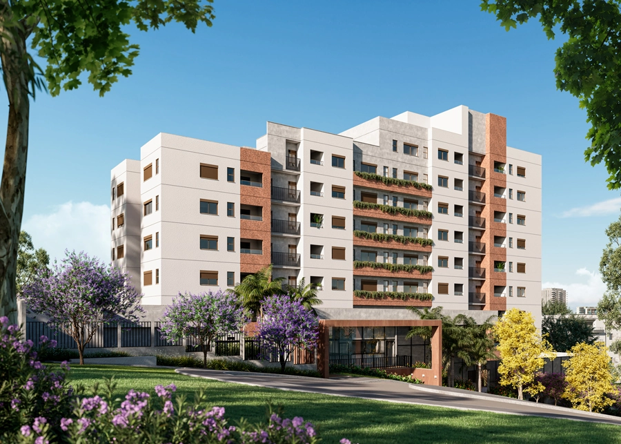 Fachada Sensia Paris MRV Belo Horizonte Fachada Sensia Paris MRV Belo Horizonte