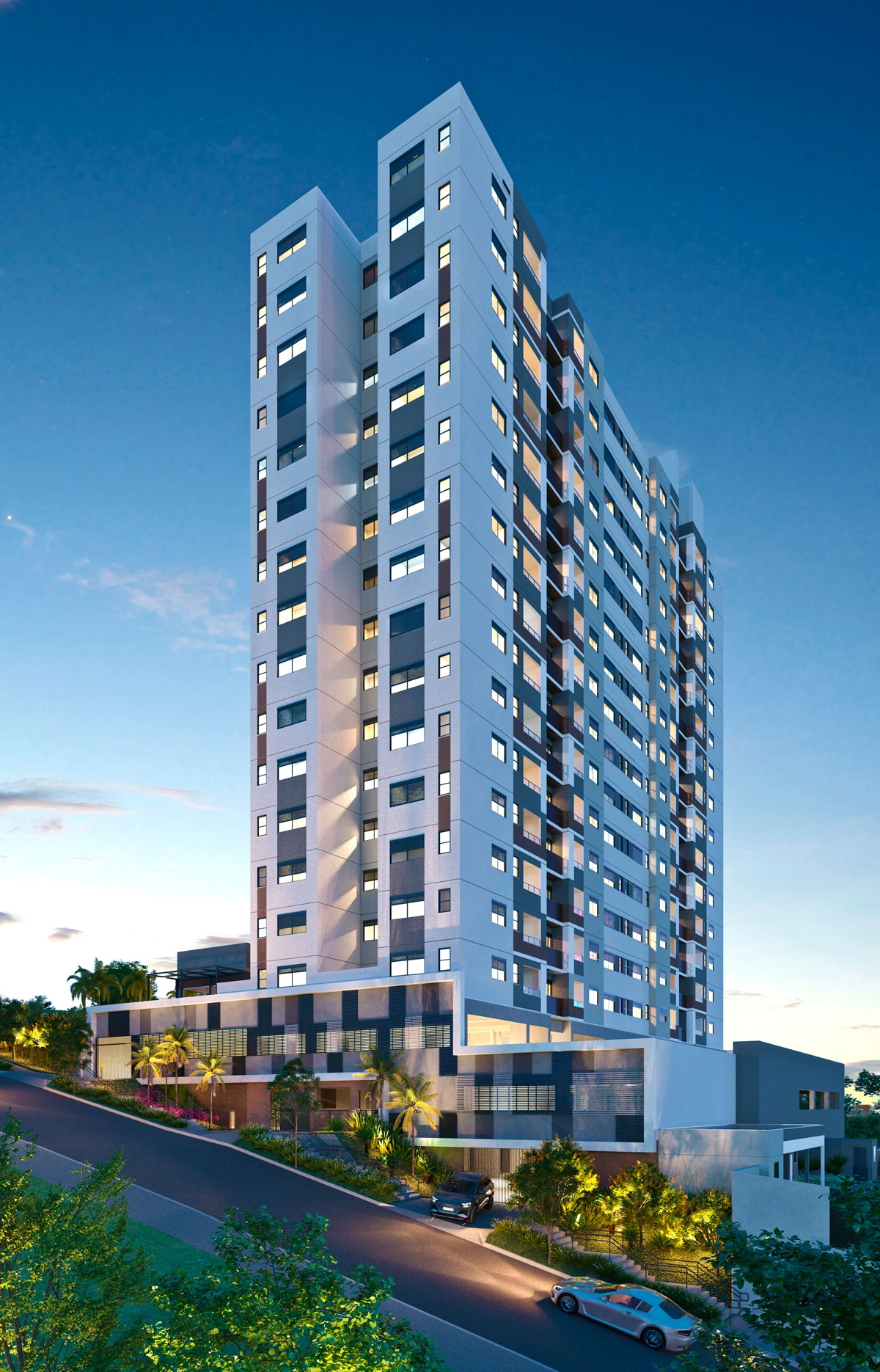 Fachada Sensia Serra MRV Belo Horizonte