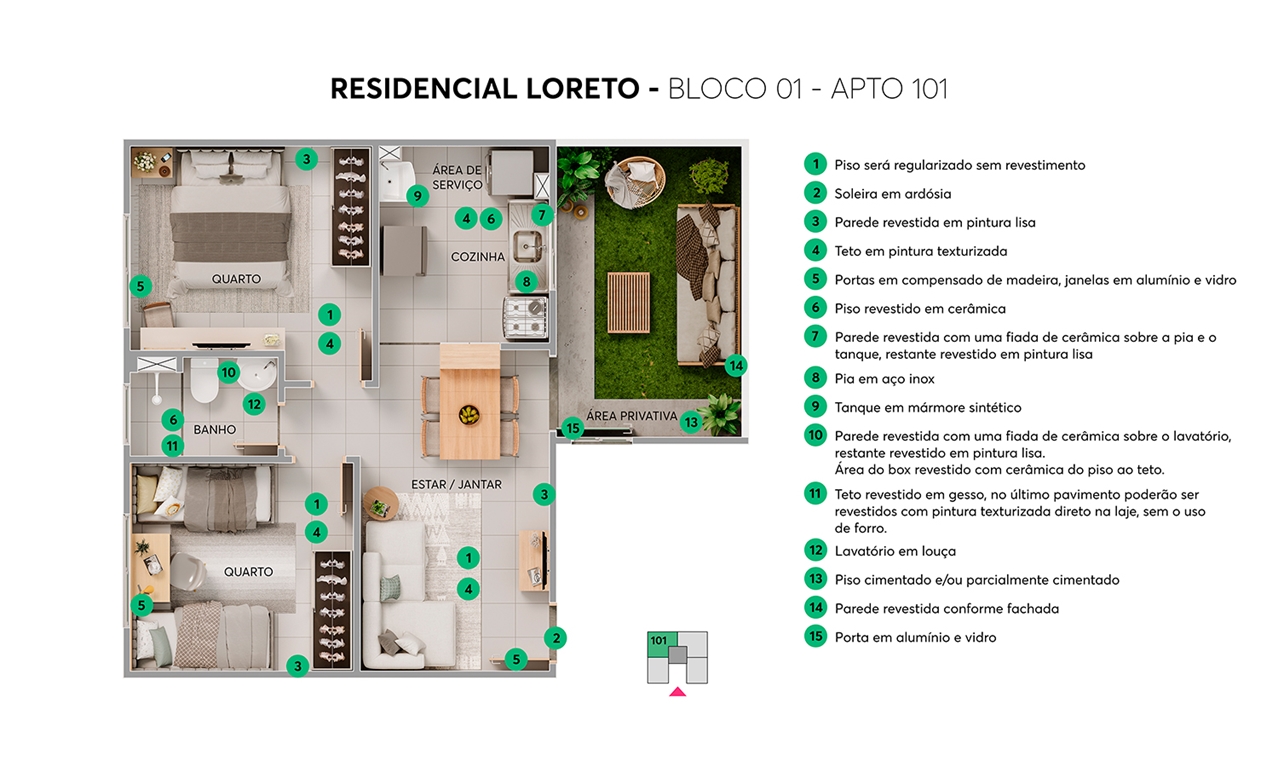 Planta Loreto MRV Londrina