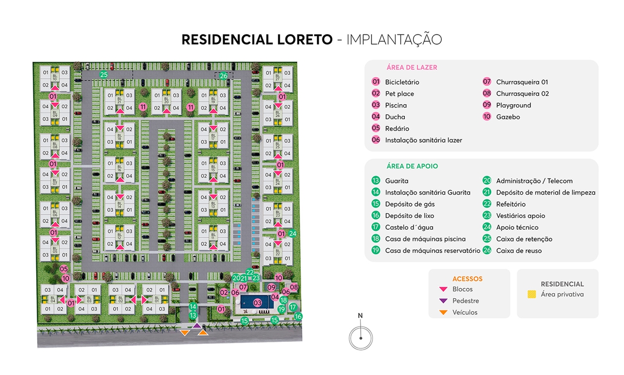 Implantação Loreto MRV Londrina