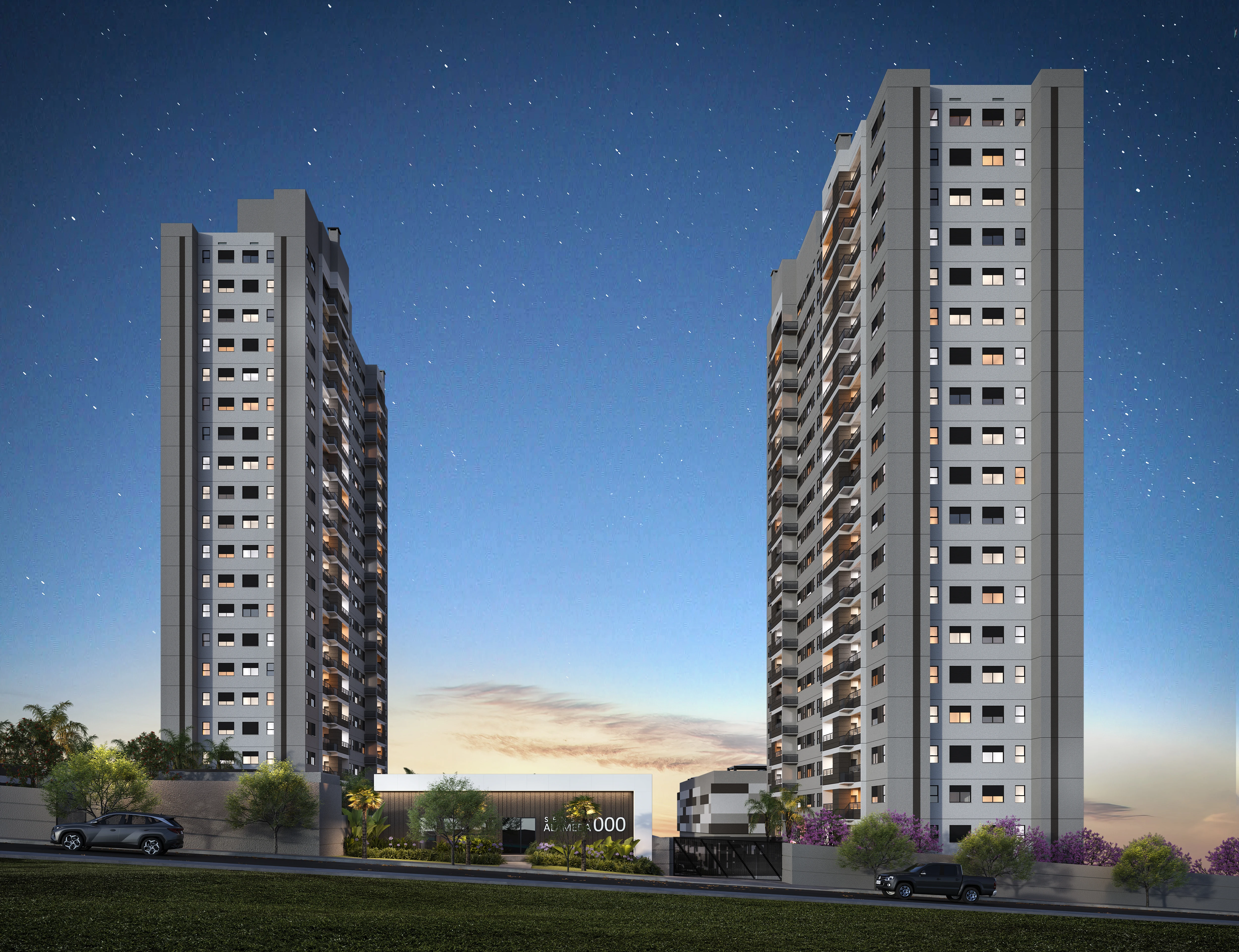 Fachada Sensia Alameda MRV Londrina Fachada Sensia Alameda MRV Londrina