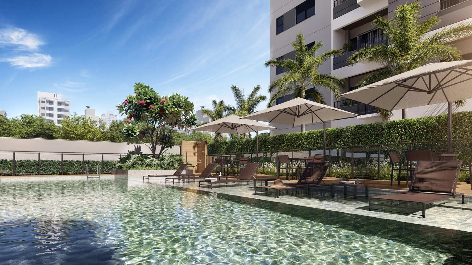 Piscina Sensia Aurora MRV Londrina