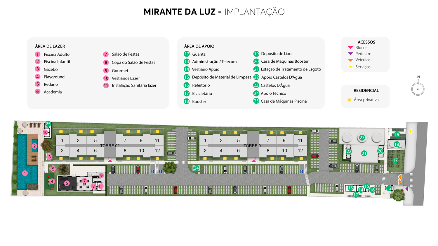 Implantação Mirante da Luz MRV Nova Iguaçu