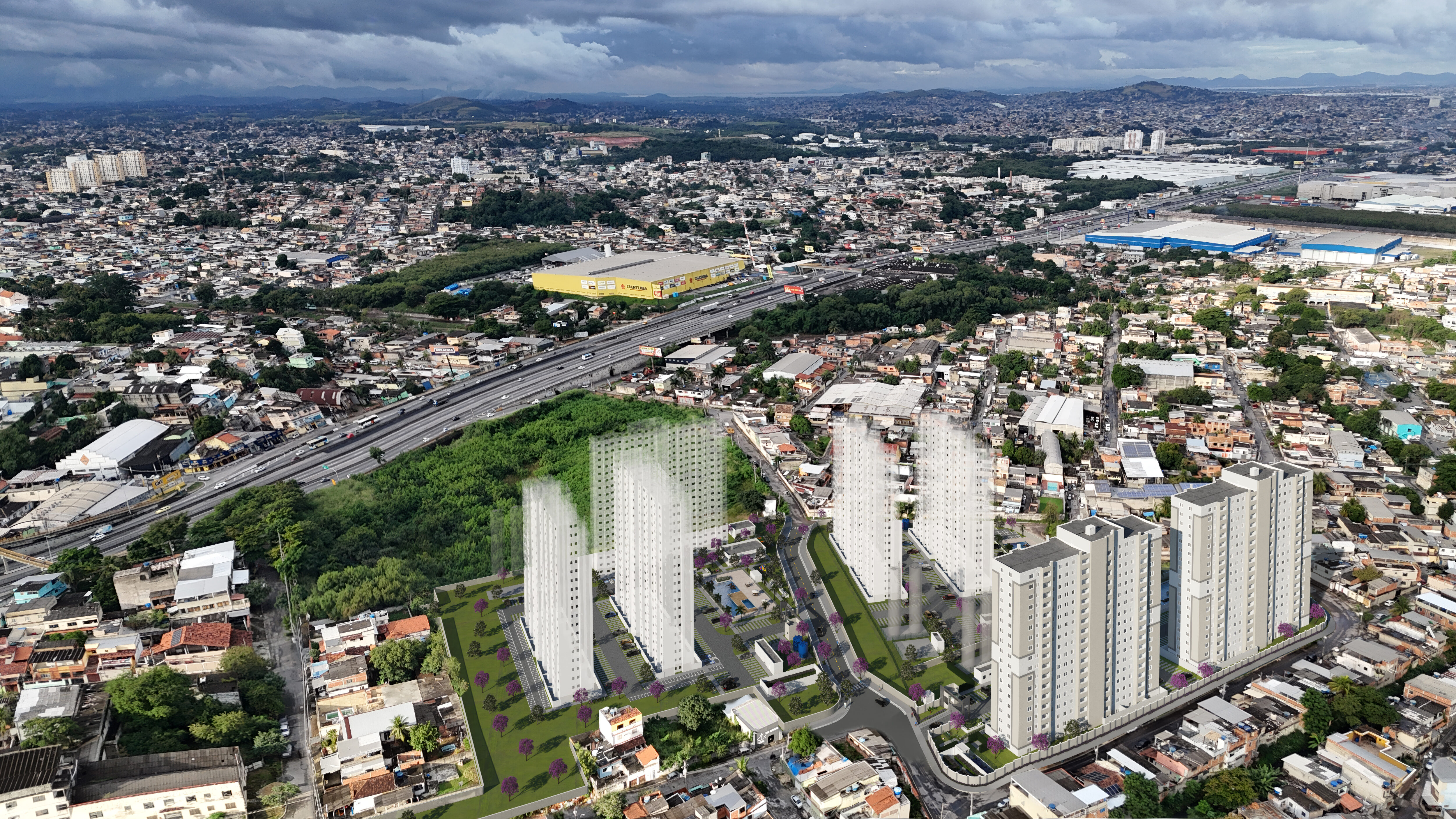 Fotoinserção Complexo Reservas do Iguaçu