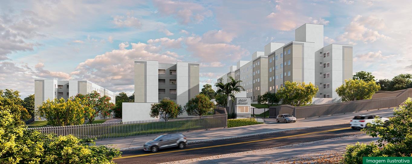 Fachada Porto Guarani MRV Porto Alegre
