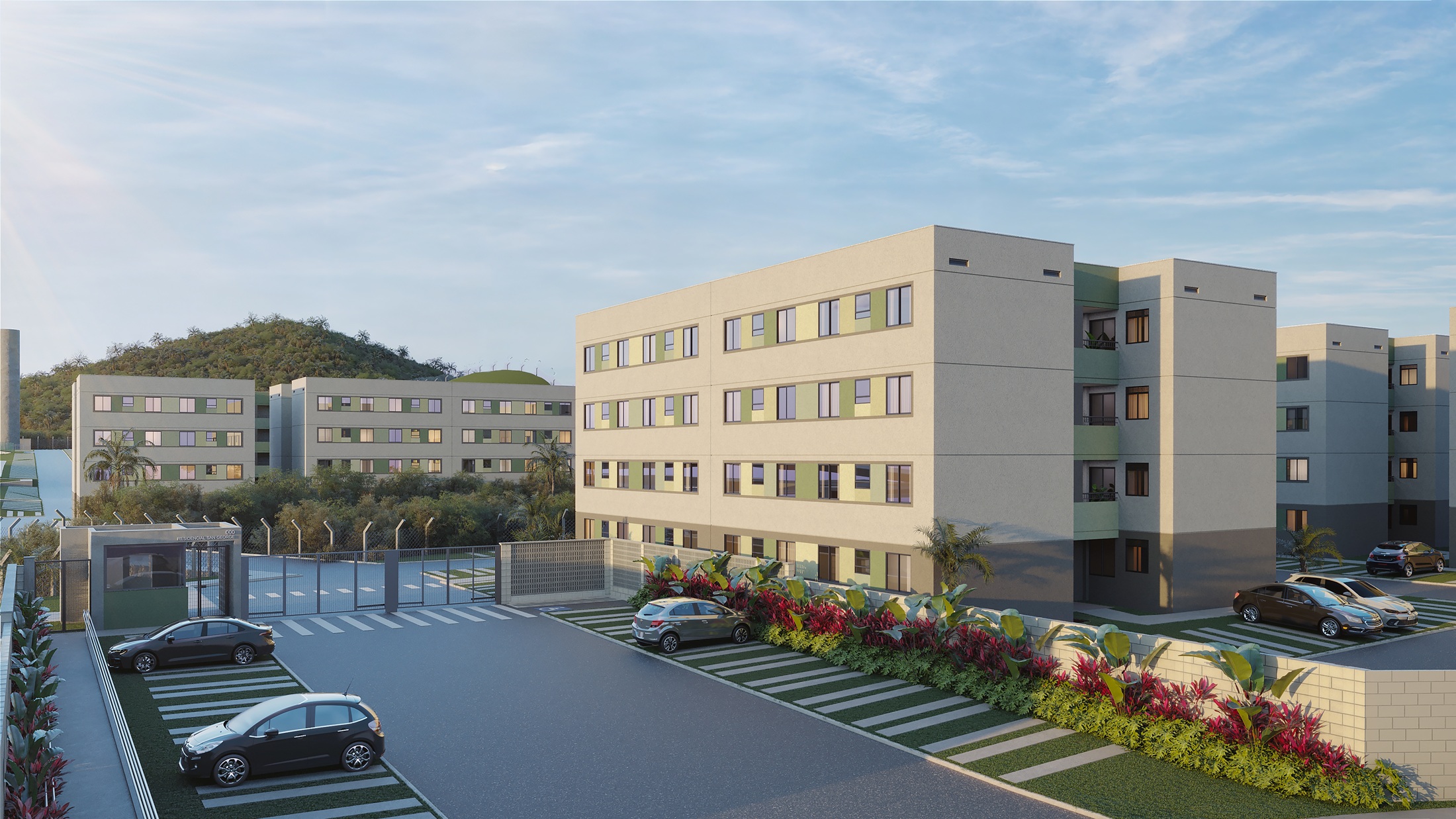 Imagem Fachada Residencial San George MRV Blumenau