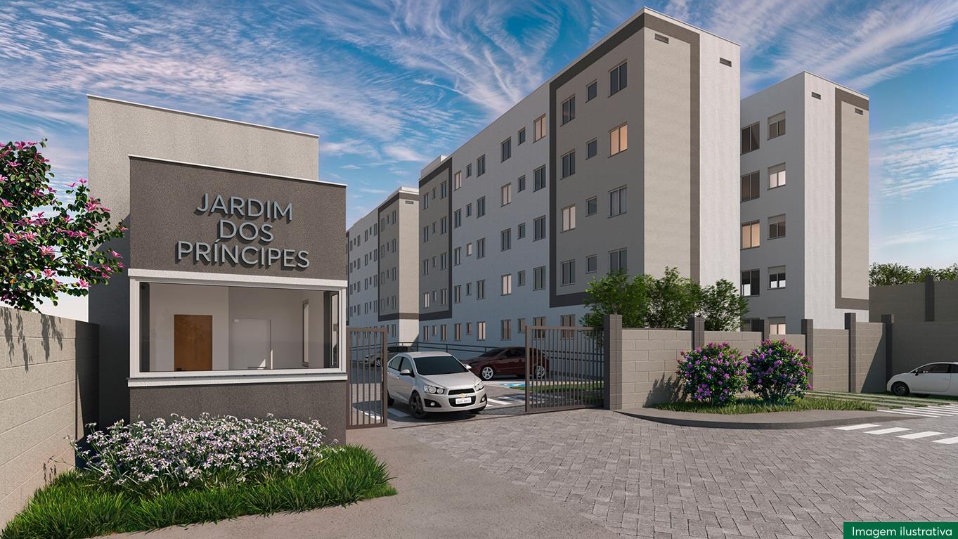 Fachada Resid. Jardim dos Príncipes MRV Joinville