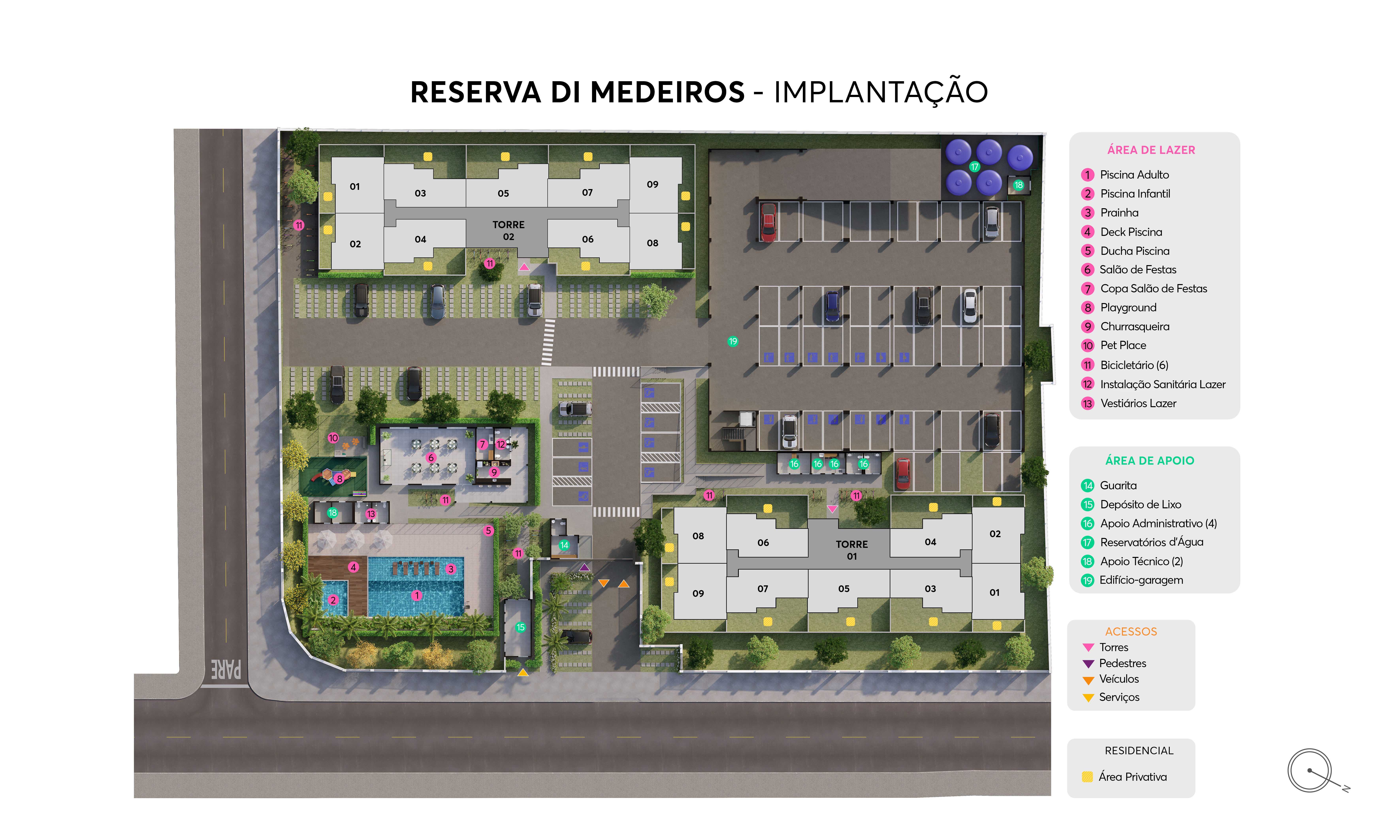 Implantação Reserva di Medeiros MRV Jundiaí