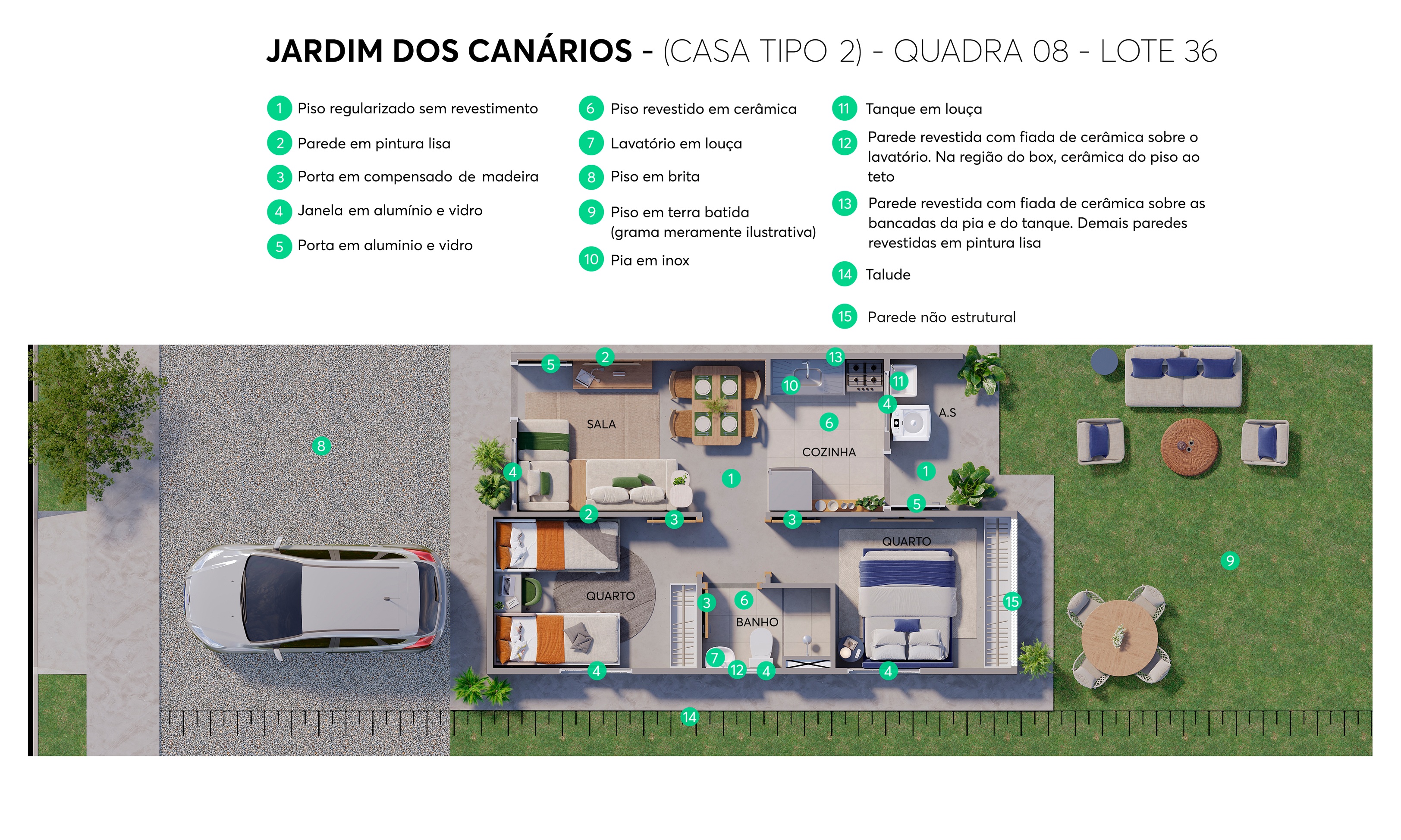 Planta Jardim dos Canários MRV Ribeirão Preto