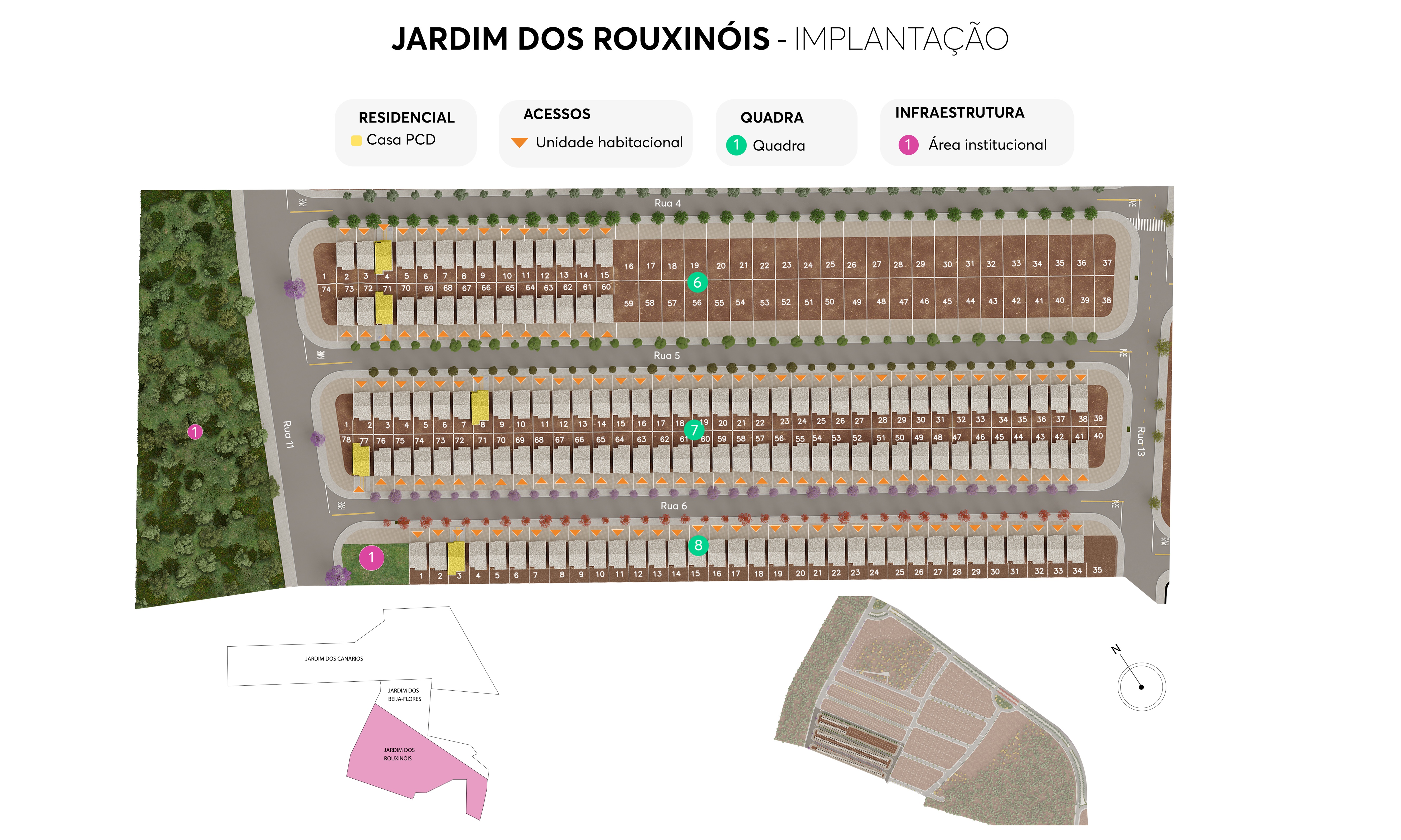 Foto Implantação Jardim dos Canários MRV Ribeirão Preto