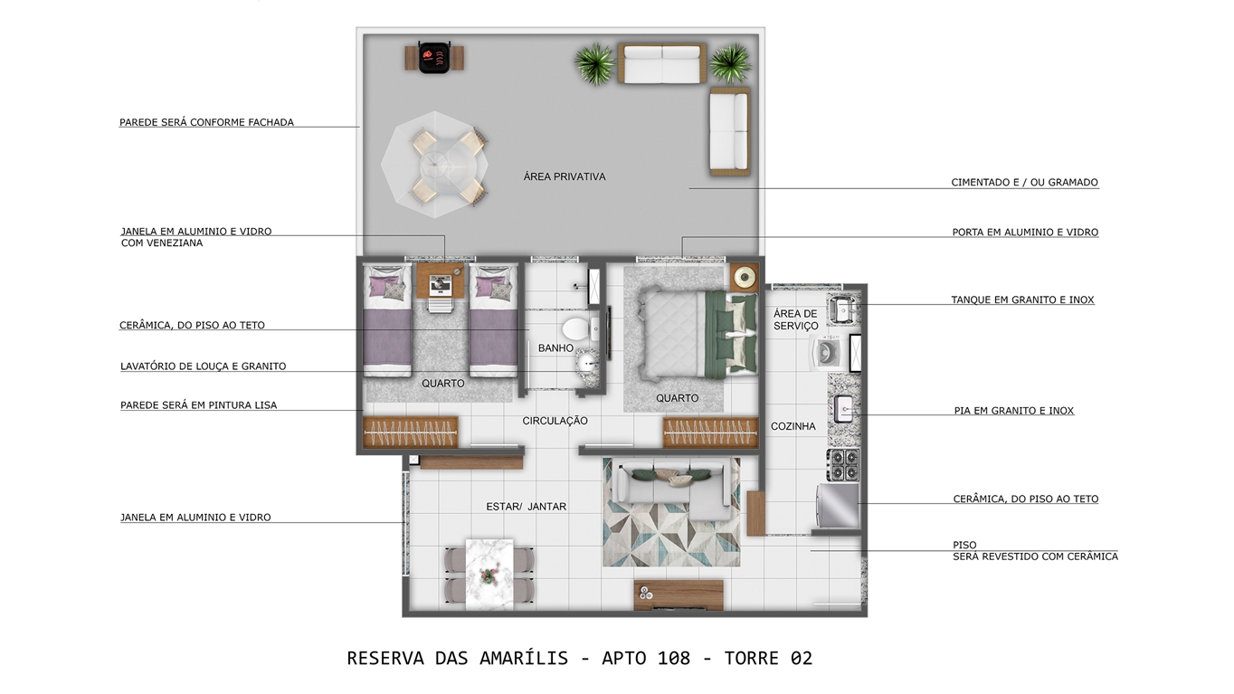 Planta Reserva das Amarílis MRV Ribeirão Preto